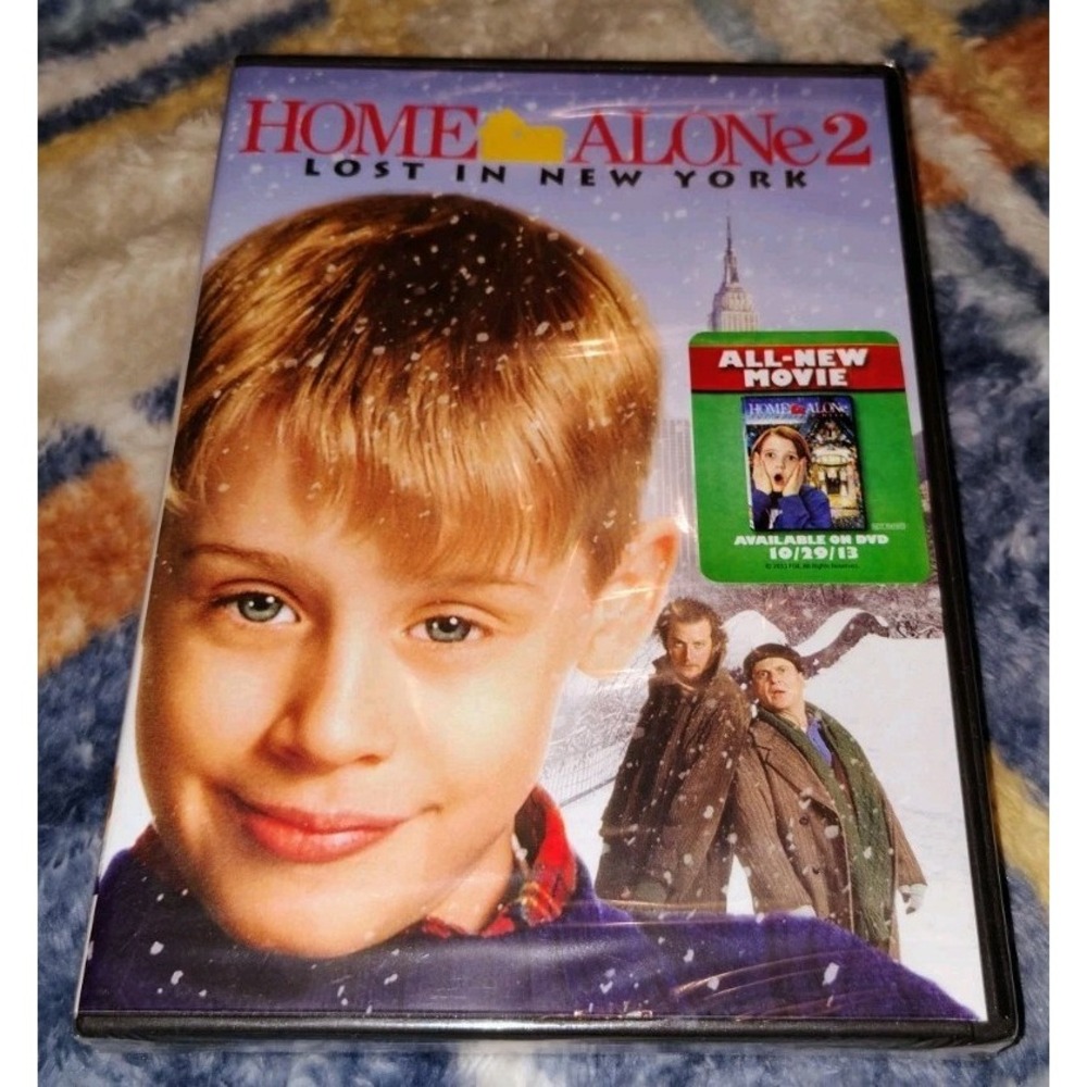 NEW & Sealed Home Alone 2 Lost in New York DVD